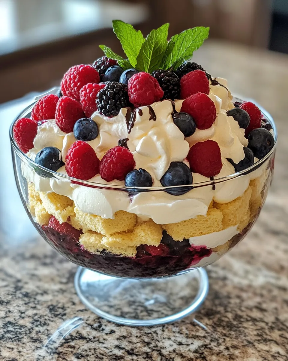 Ingredients for Indulge in Bliss with Our Scoop of Heaven Trifle Delight