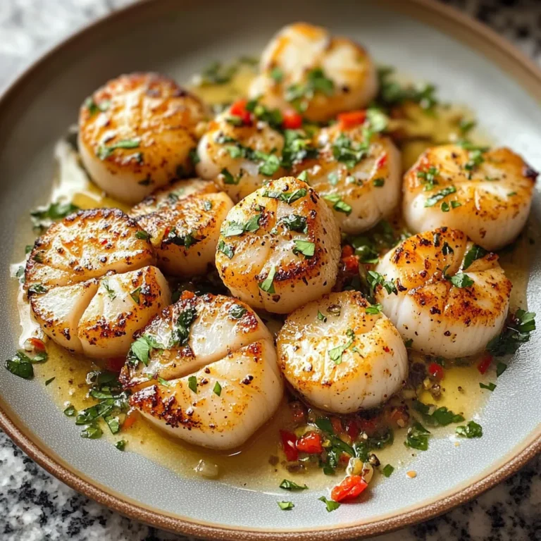 Photo of featured for Savor the Heat: Irresistible Seared Scallops with Spicy Cajun Kick
