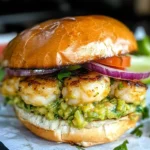 Photo of featured for Savor the Flavor: Shrimp Burgers with Cilantro and Guacamole