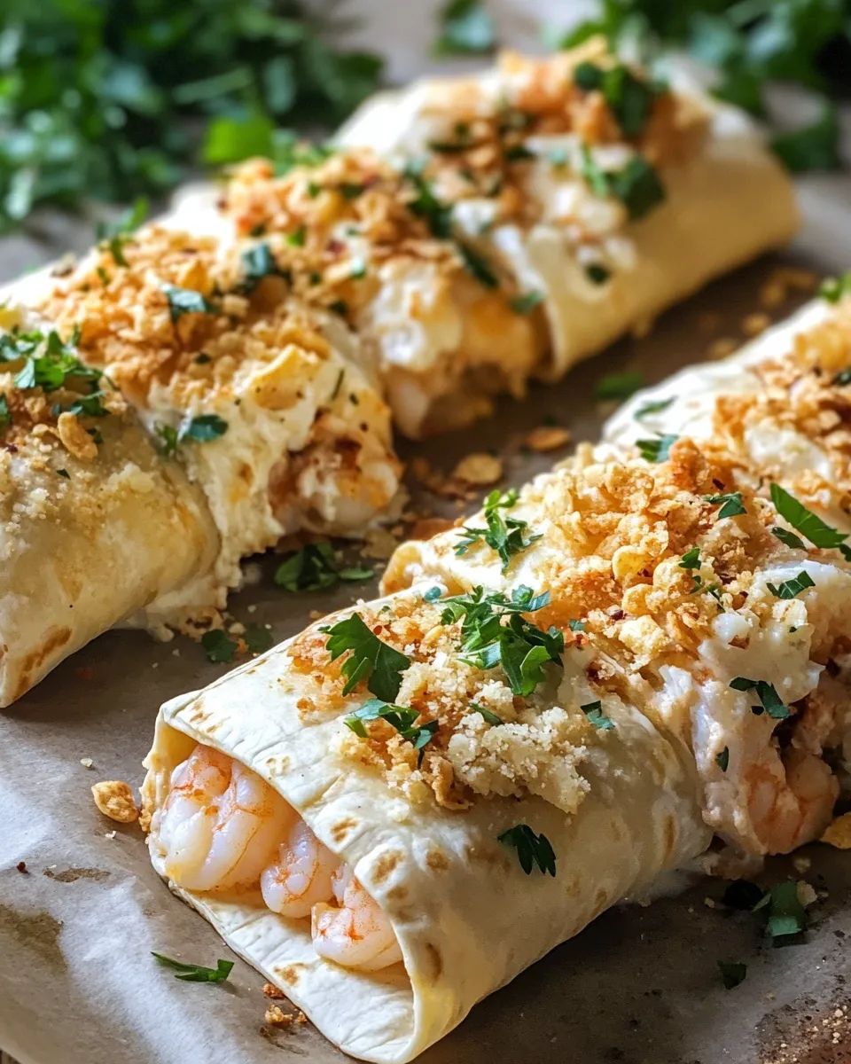 Ingredients for Indulge in Flavor: Shrimp & Crab Alfredo Nacho Rolls That Will Wow Your Taste Buds