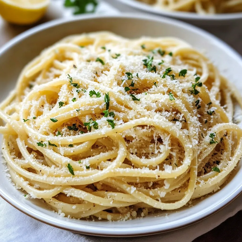 Photo of featured for Zesty Delights: Whip Up Simple Lemon Parmesan Pasta in Minutes