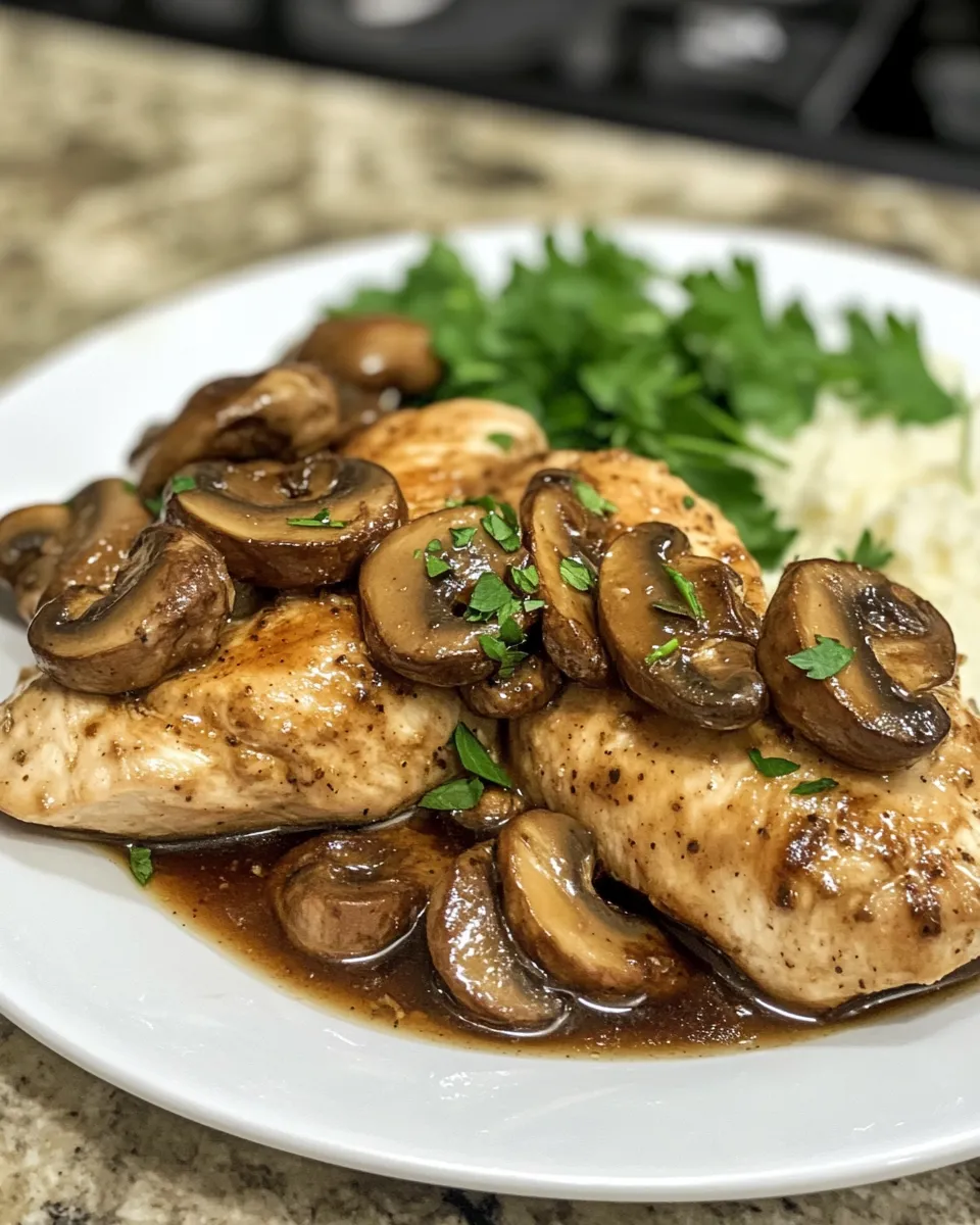 Ingredients for Savor the Flavor: Irresistible Slow Cooker Chicken Marsala Made Easy