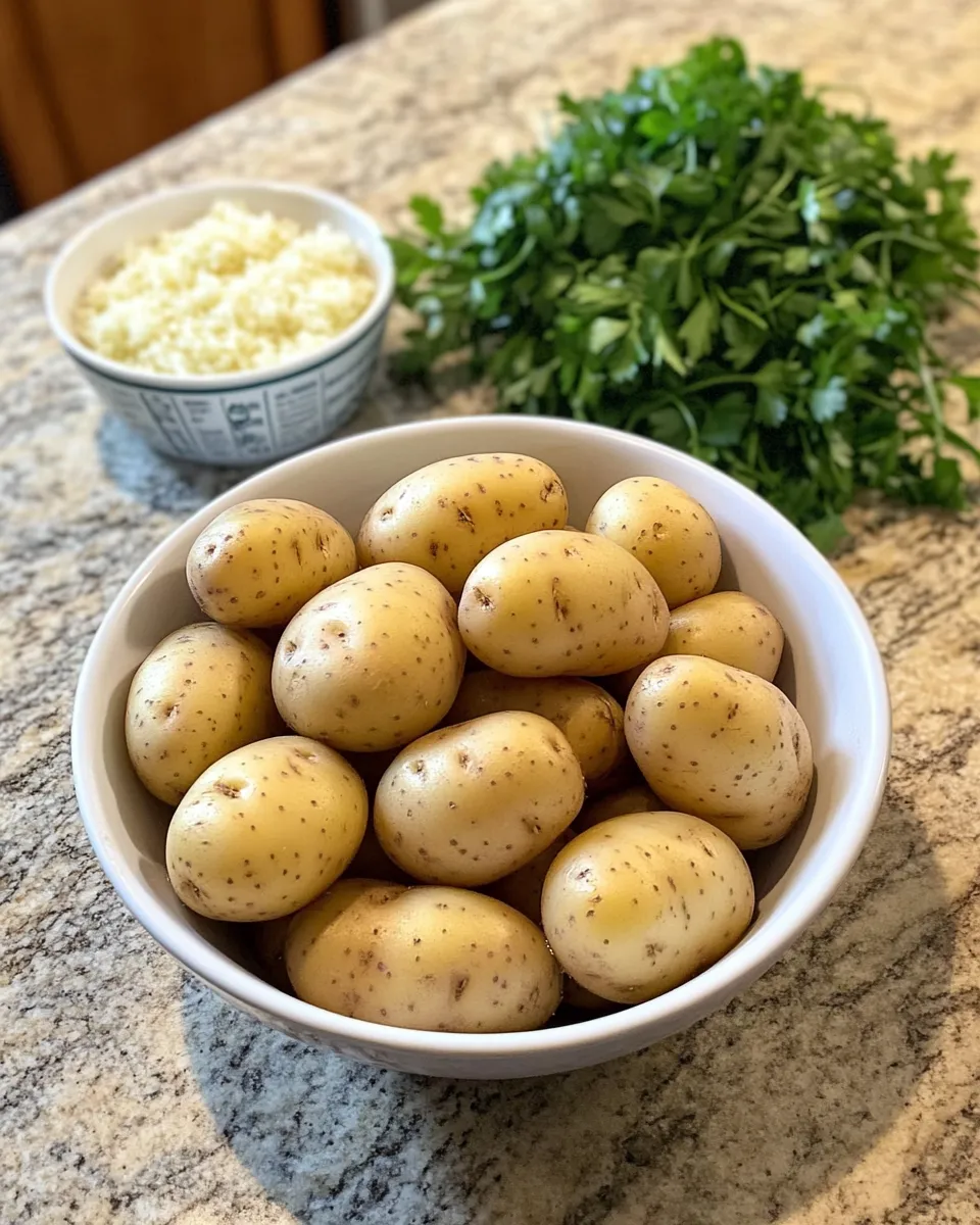 Ingredients for Savory Slow Cooker Lipton Onion Potatoes: A Delicious Easy Dinner Delight