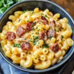 Photo of featured for Creamy Smoked Sausage Mac and Cheese Pasta: A Comfort Food Classic Reinvented
