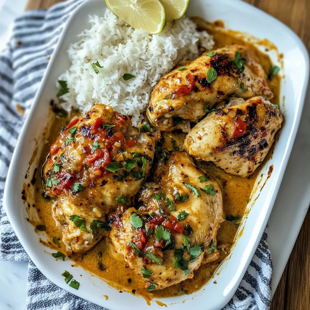 Photo of featured for Savor the Heat: Irresistible Spicy Brazilian Coconut Chicken Recipe