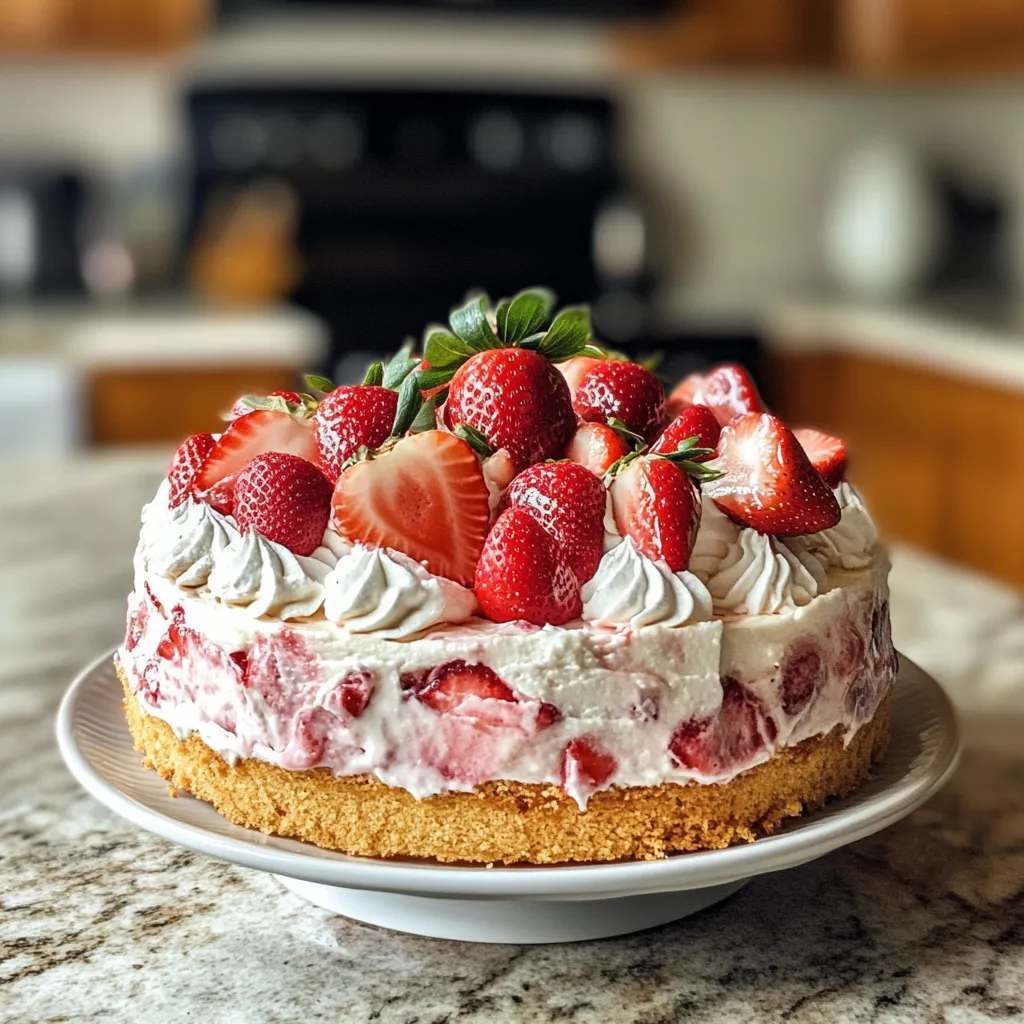 Photo of featured for Decadent Delight: Unleash the Magic of Strawberry Cheesecake Dump Cake