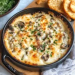 Photo of featured for Irresistibly Creamy Stuffed Mushroom Dip: A Flavorful Party Favorite
