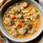 Photo of featured for Cozy Up with a Bowl of Delicious Swedish Meatball Soup