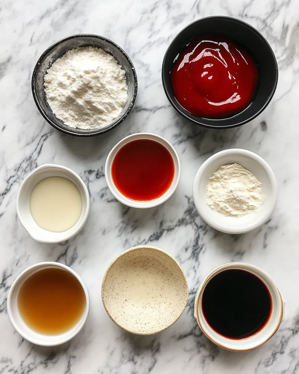 Ingredients for Irresistibly Delicious: Mastering the Art of Sweet & Sour Chinese Dip