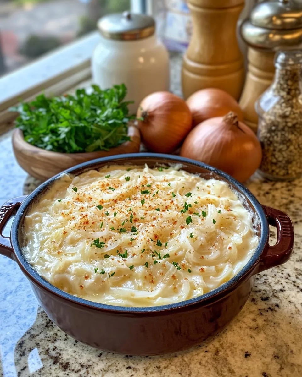 Ingredients for Indulge in Creamy Delight: The Ultimate Sweet Vidalia Onion Dip Recipe