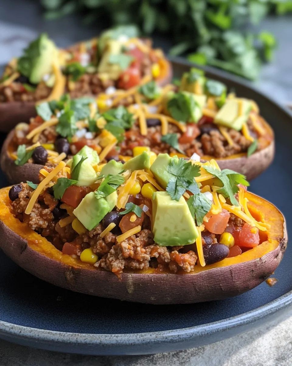 Ingredients for Taco Stuffed Sweet Potatoes: A Flavor-Packed Twist on a Classic Favorite