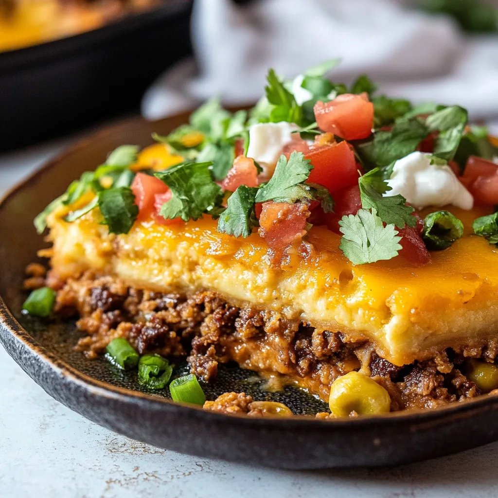 Photo of featured for Savor the South: Irresistible Texas Tamale Pie Casserole Delight