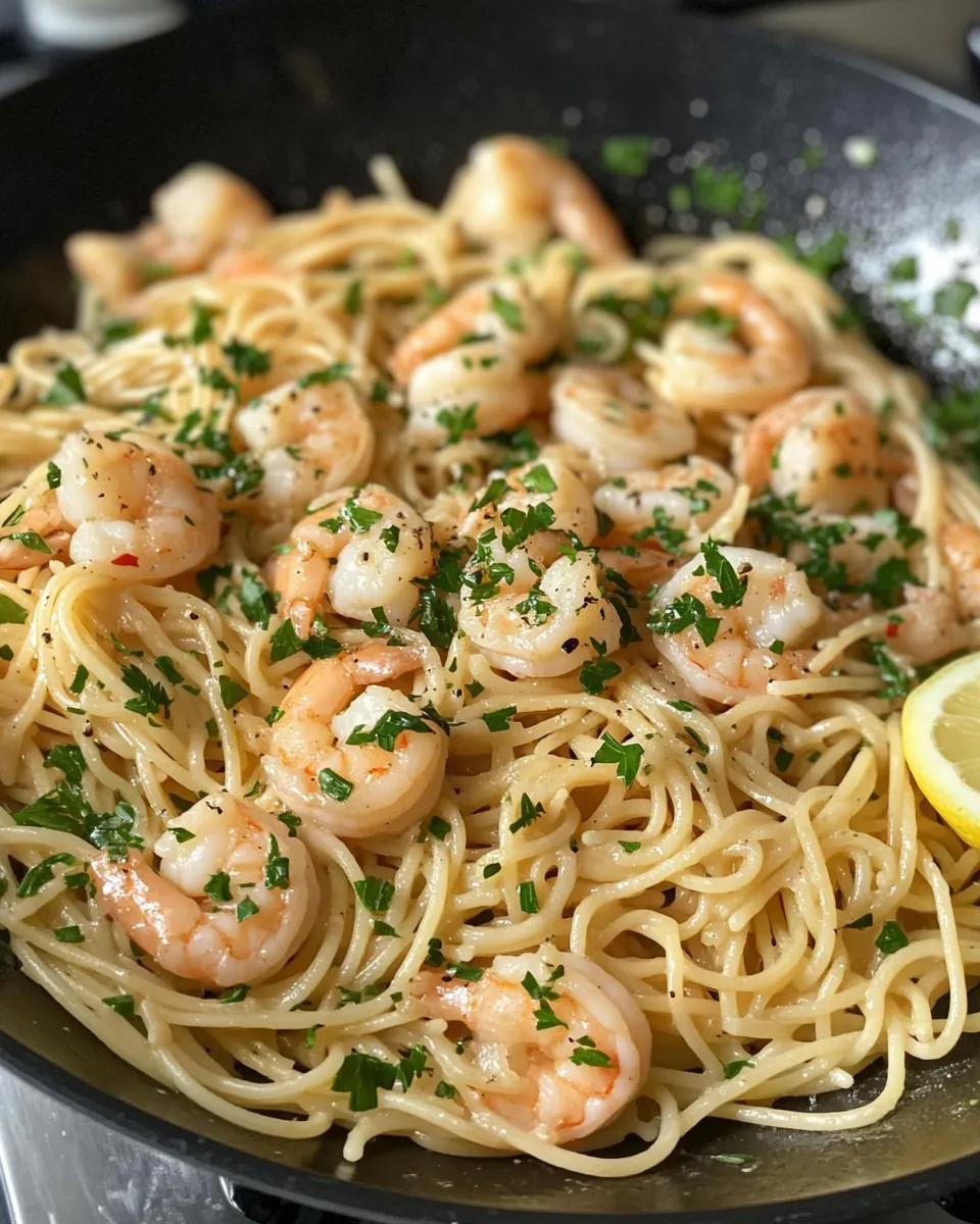 Ingredients for Dive into Flavor: The Best Shrimp Scampi Recipe You'll Ever Make