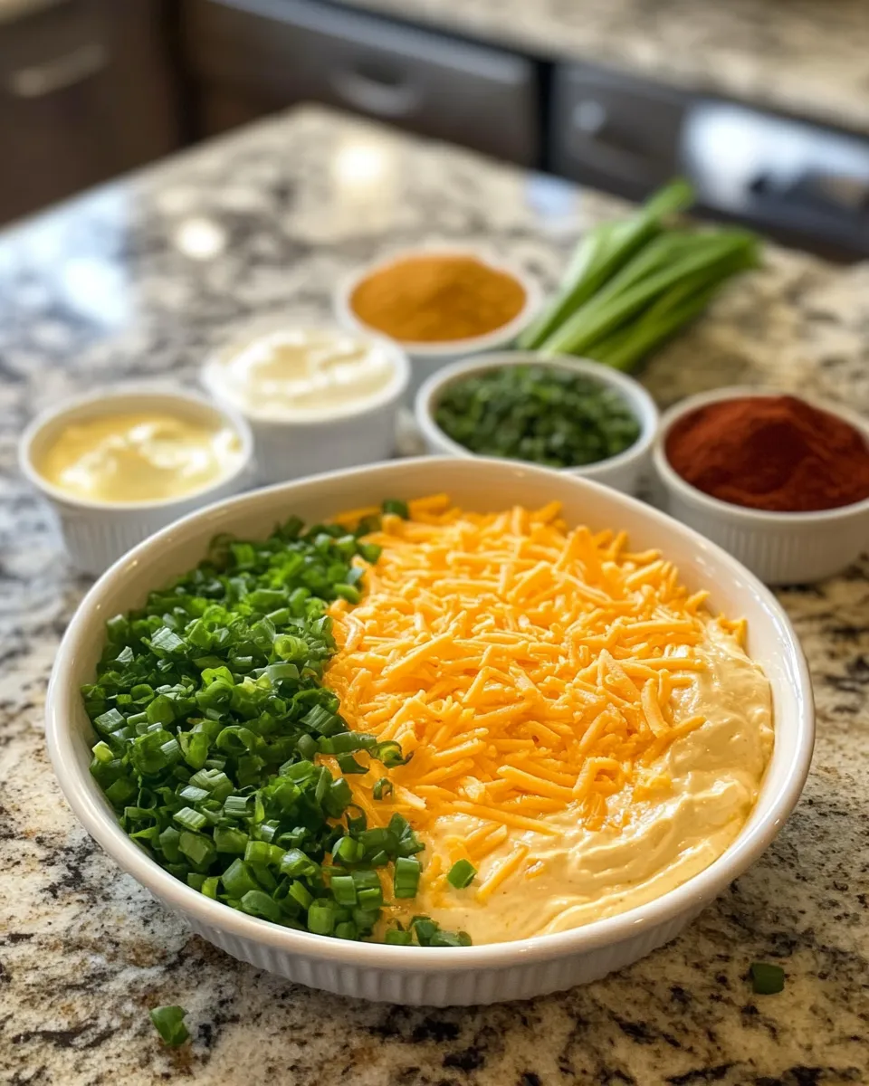 Ingredients for Unleash the Flavor: Thunder Cheddar Cheese Dip That Will Electrify Your Taste Buds