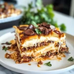 Photo of featured for Irresistibly Decadent Turtle Lasagna Dessert: A Sweet Layered Delight