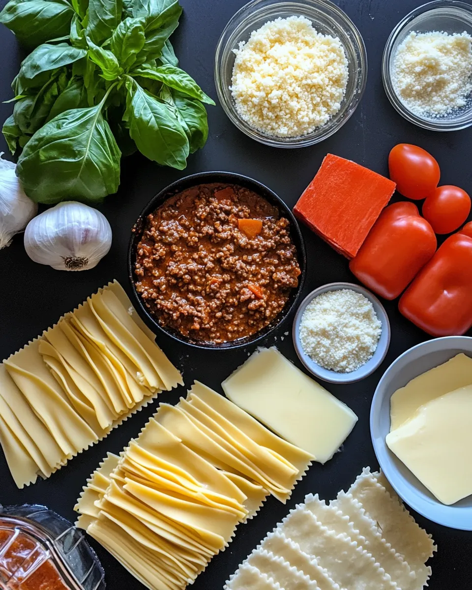 Ingredients for Mastering the Ultimate Lasagna Bolognese: A Taste of Italy in Every Layer