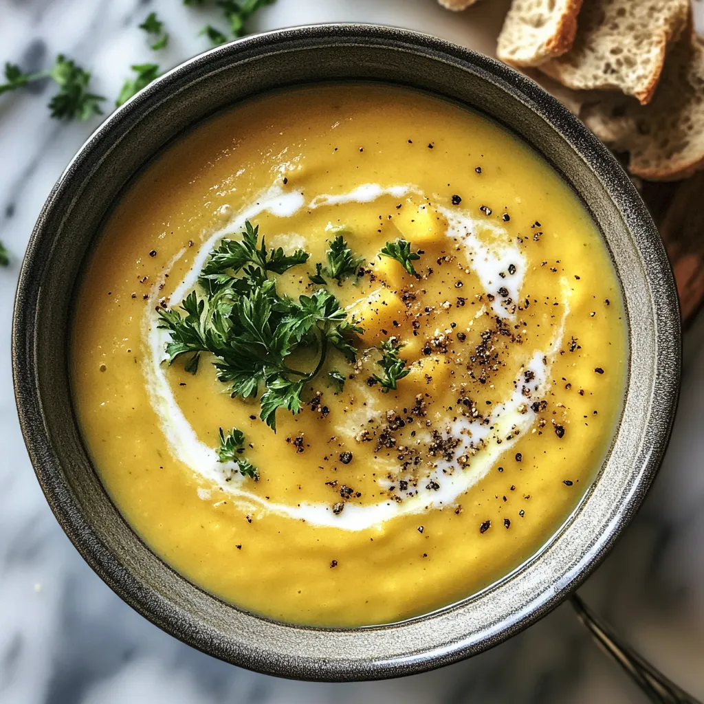 Photo of featured for Deliciously Creamy Zucchini and Squash Soup Recipe You Need to Try