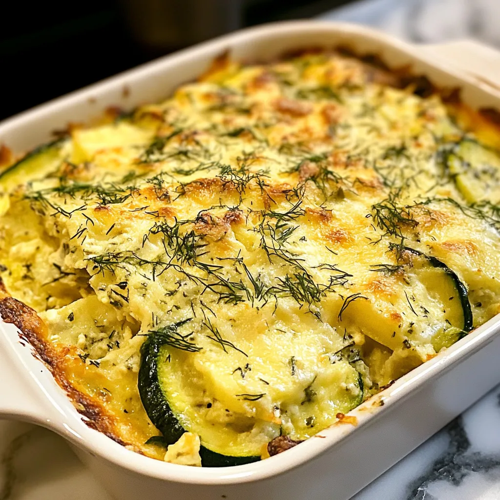 Photo of featured for Savor the Flavor: Irresistible Zucchini Dill Casserole Delight