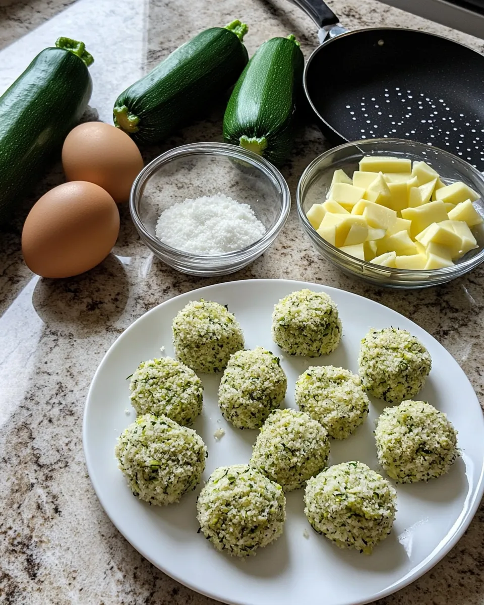 Ingredients for Irresistible Zucchini Garlic Bites That Will Make Your Taste Buds Dance
