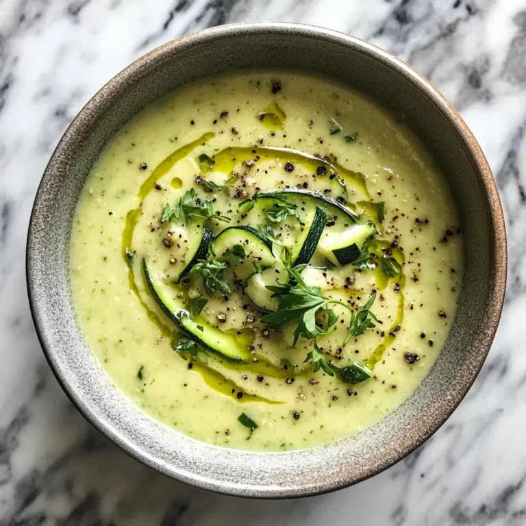 Photo of featured for Creamy Zucchini Soup Recipe That Will Make You Crave Summer All Year Long