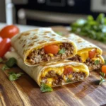 Photo of featured for Crispy Air Fryer Cheeseburger Wraps: A Delicious Twist on a Classic Favorite