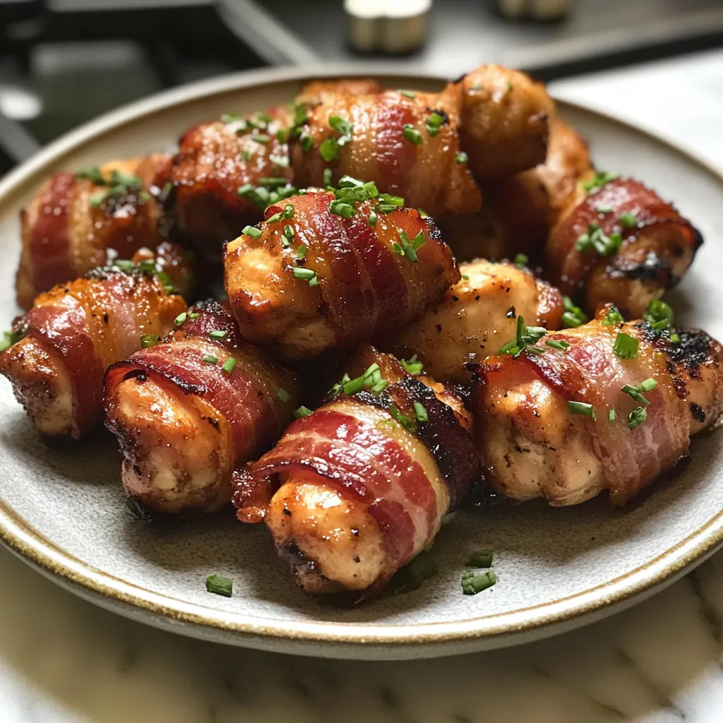 Photo of featured for Sizzle and Pop: Irresistible Bacon-Wrapped Chicken Bites You'll Crave