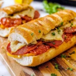 Photo of featured for Irresistibly Cheesy Baked Italian Sub Sandwiches You Need to Try