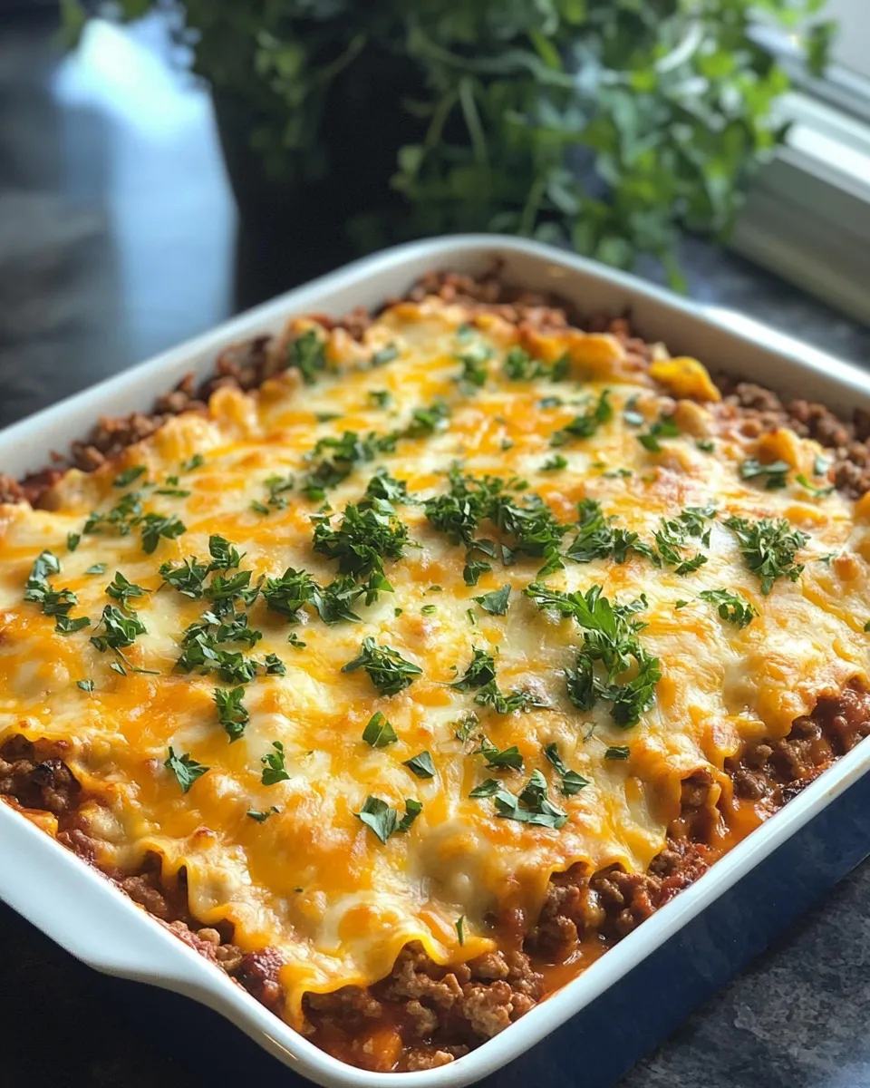 Ingredients for Savor the Morning: Irresistible Breakfast Bacon Cheeseburger Lasagna Delight