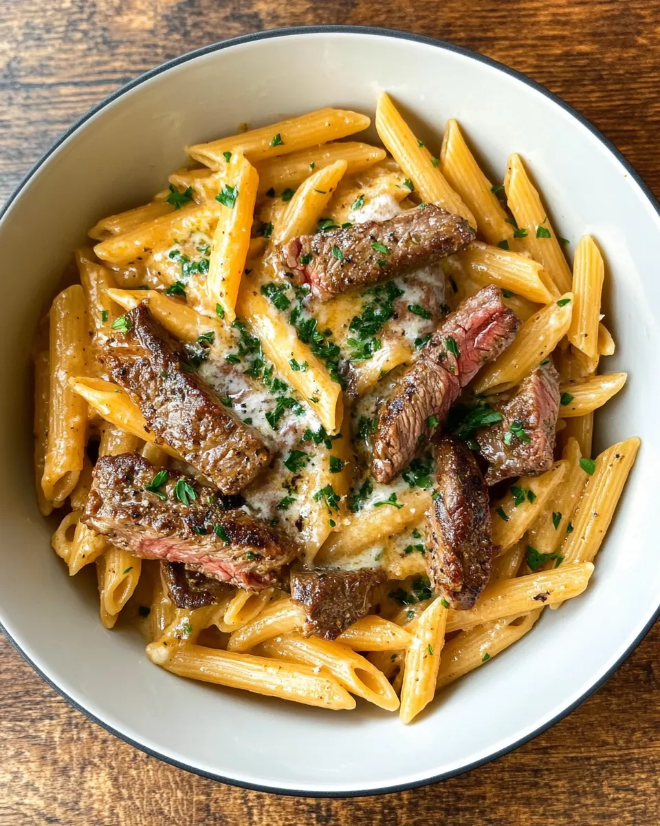 Ingredients for Savor the South: Cajun Steak Tips Drenched in Cheesy Penne Parmesan Sauce