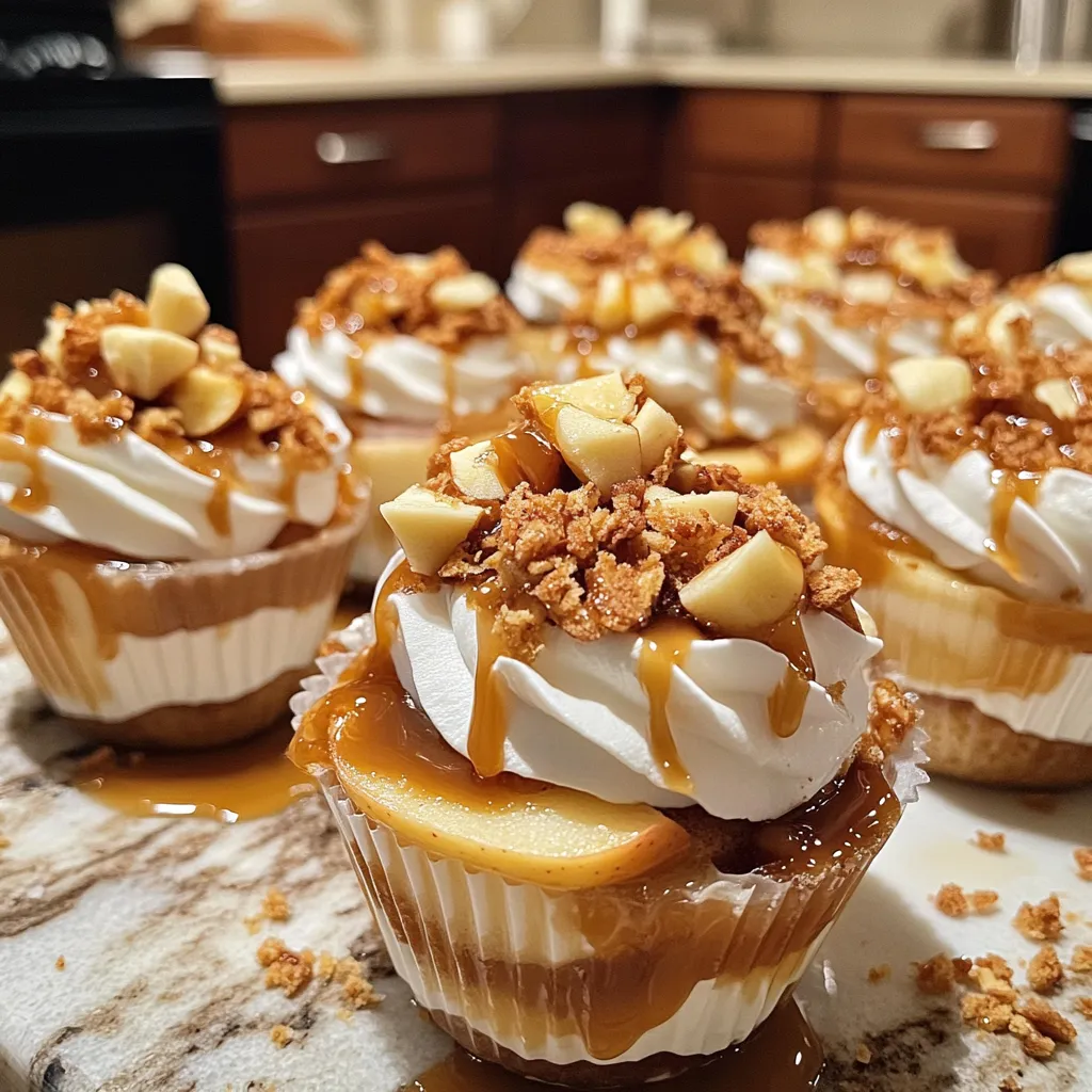 Photo of featured for Indulge in Fall: Irresistible Caramel Apple Dessert Cups Recipe