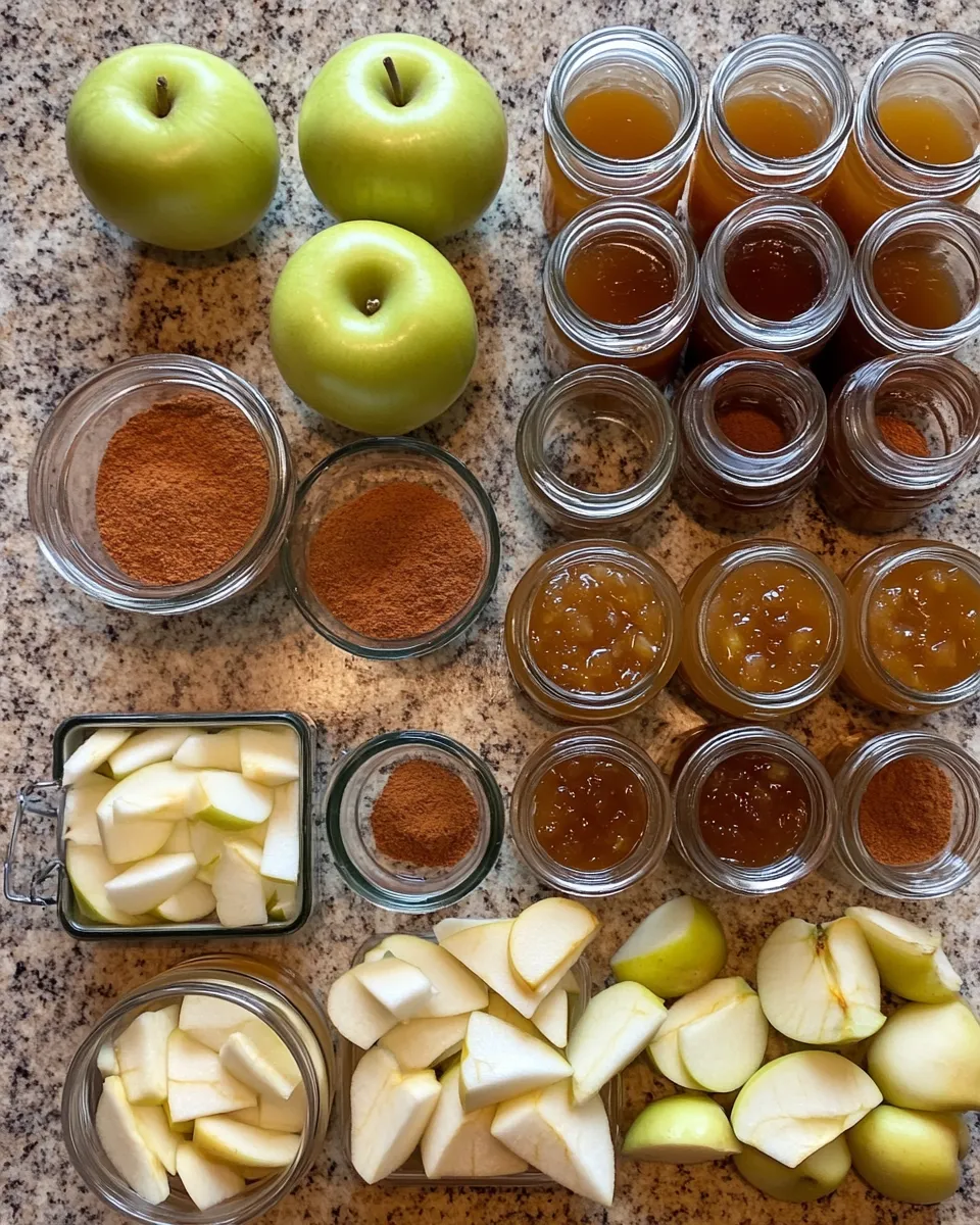 Ingredients for Savor the Sweetness: Homemade Caramel Apple Jam Delight