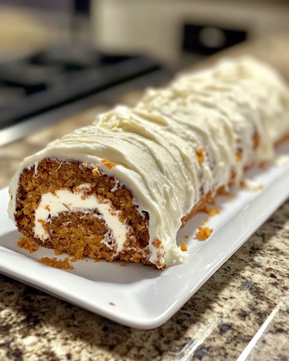 Ingredients for Irresistible Carrot Cake Roll with Cream Cheese: A Delightful Twist on a Classic Dessert