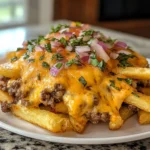 Photo of featured for Irresistible Cheeseburger French Fry Bake: A Comfort Food Delight