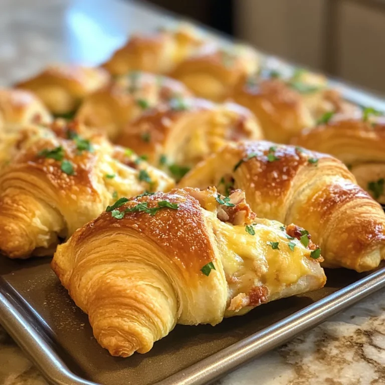 Photo of featured for Cheesy Chicken Crescent Rolls: A Delightful Twist on Comfort Food