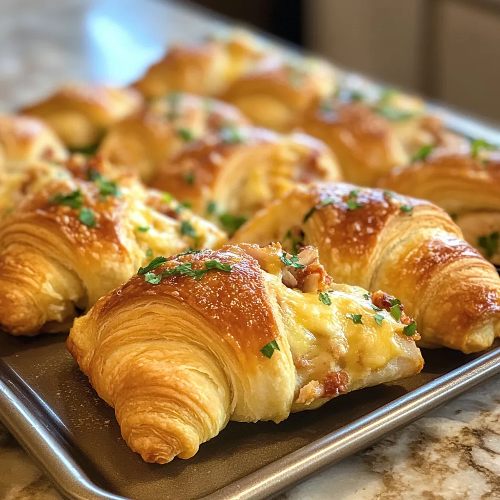 Photo of featured for Cheesy Chicken Crescent Rolls: A Delightful Twist on Comfort Food