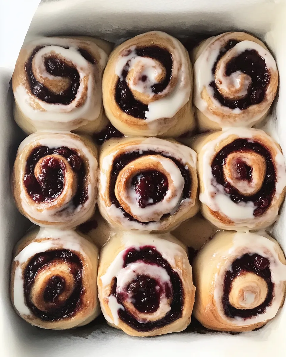 Ingredients for Sweet Indulgence: Cherry Cinnamon Rolls with a Luscious Homemade Filling