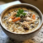 Photo of featured for Hearty and Wholesome: Discover the Comfort of Chicken Mushroom Wild Rice Soup