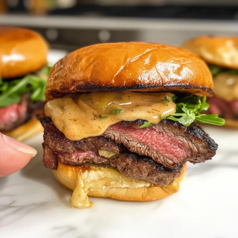Photo of featured for Saddle Up for Flavor: Irresistible Cowboy Butter Steak Sliders