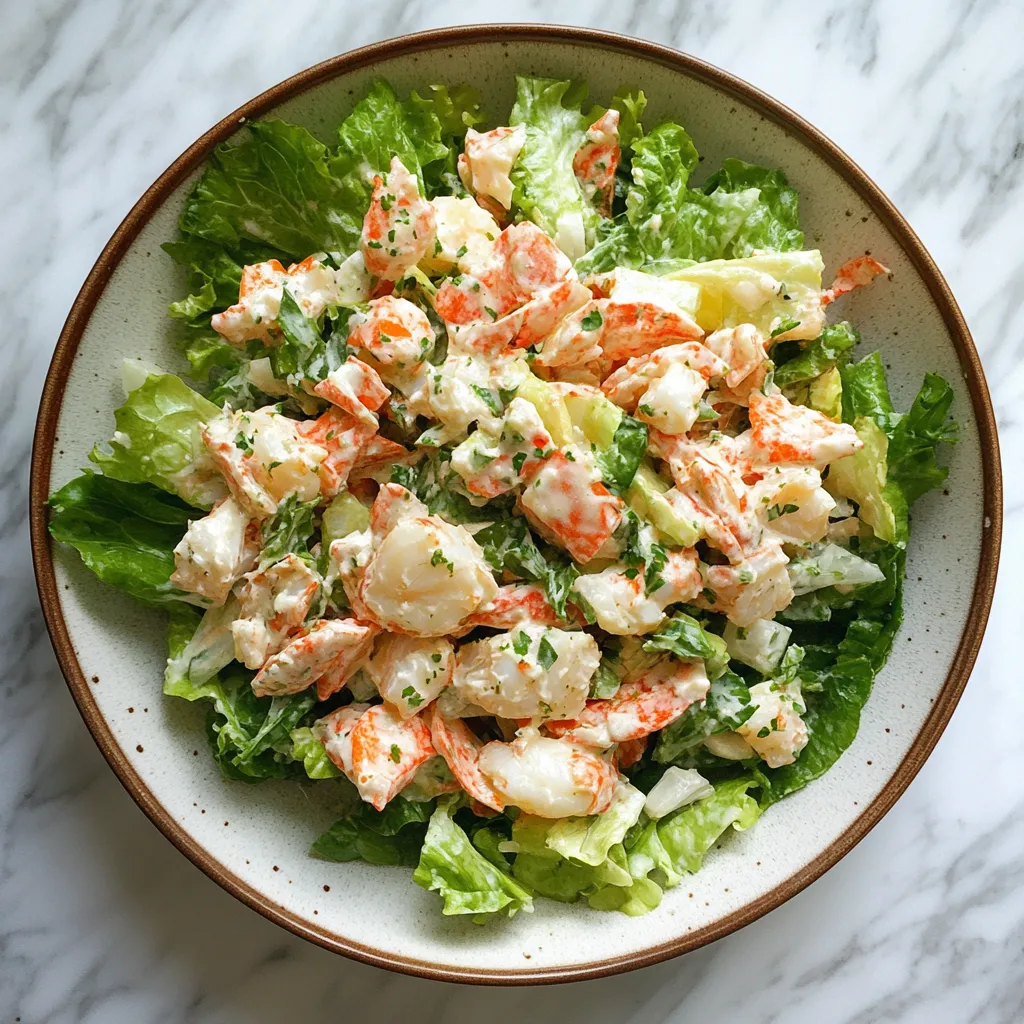 Photo of featured for Crab Salad Recipe: A Refreshing Taste of the Sea in Every Bite