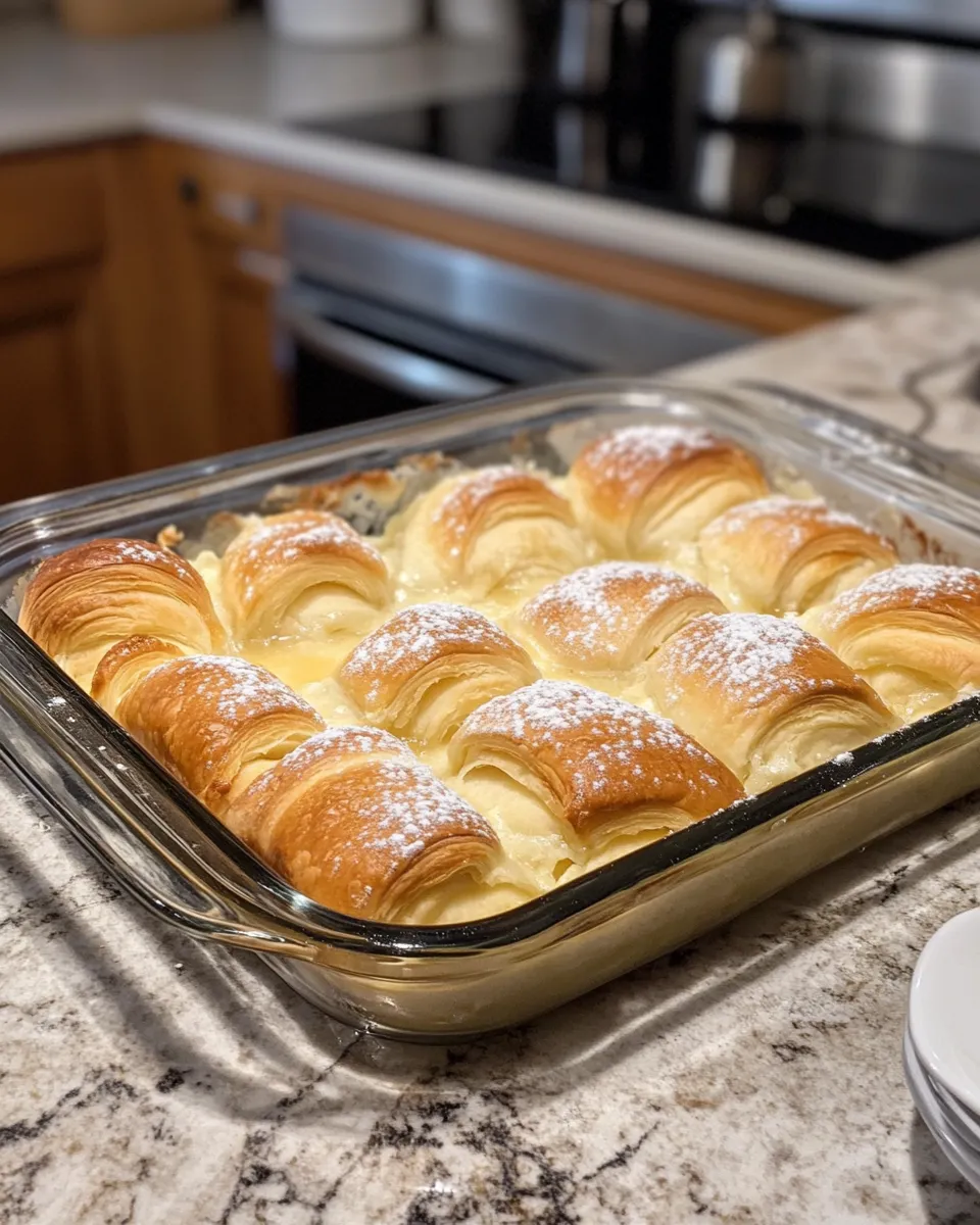 Ingredients for Indulge in Delight: Creamy Cheesecake Crescent Rolls Casserole Awaits