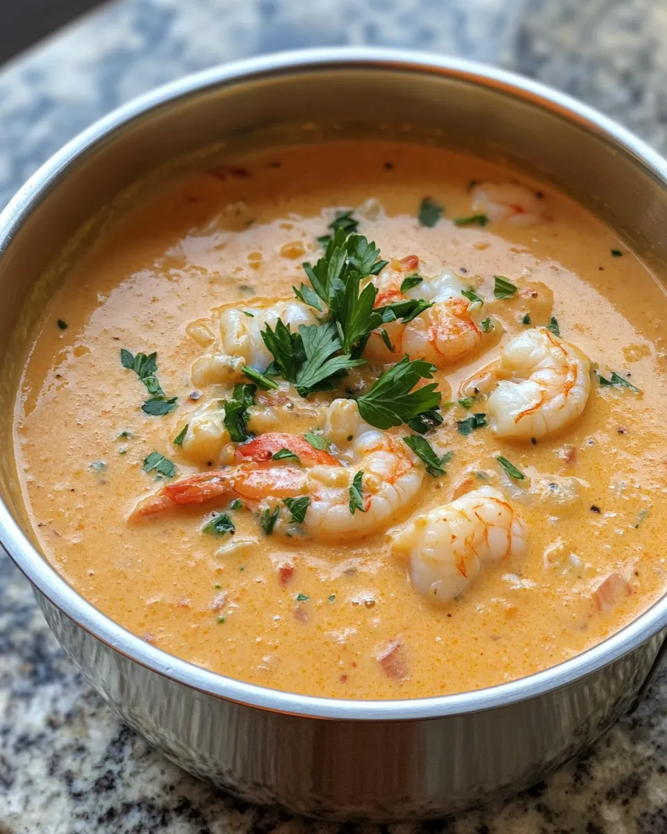 Ingredients for Indulge in a Bowl of Bliss: Creamy Crab and Shrimp Seafood Bisque Delight