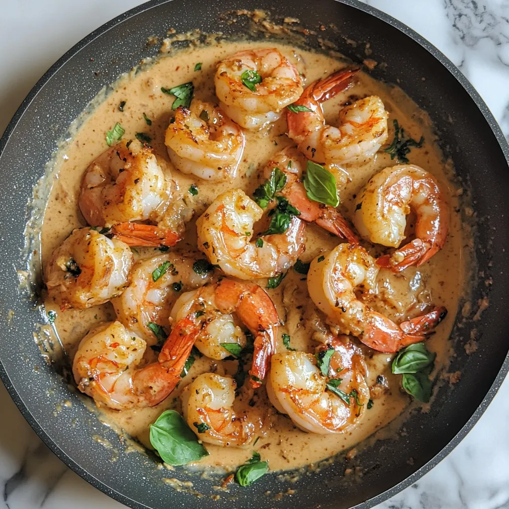 Photo of featured for Savor the Flavor: Creamy Garlic-Paprika Shrimp Skillet Delight