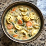 Photo of featured for Wholesome Comfort: Dive into Creamy Tortellini Vegetable Soup Bliss
