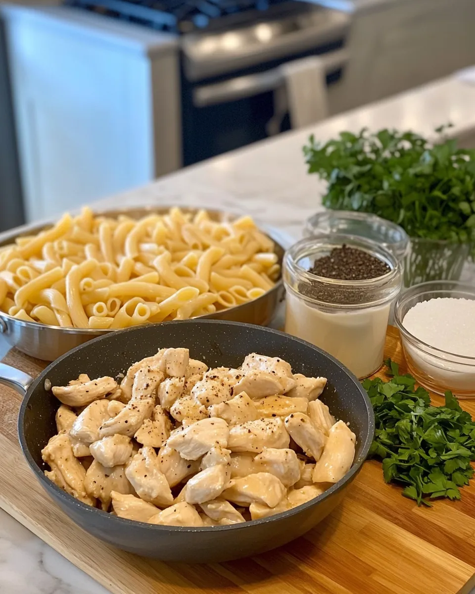 Ingredients for Savor the Sweet and Spicy: Easy Honey Pepper Chicken Pasta Recipe
