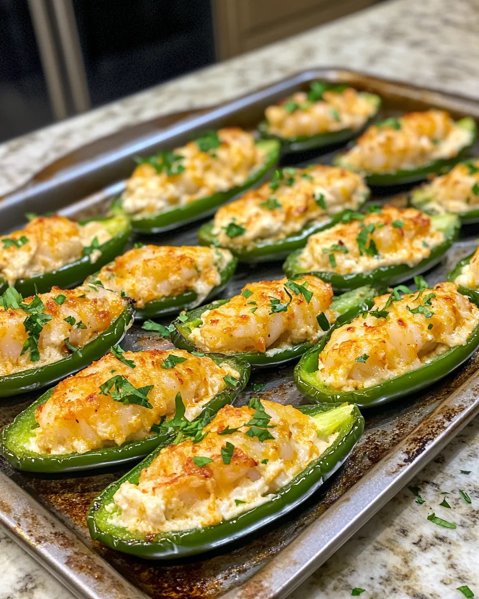 Ingredients for Ignite Your Taste Buds with Fiery Cajun Shrimp Stuffed Jalapeños