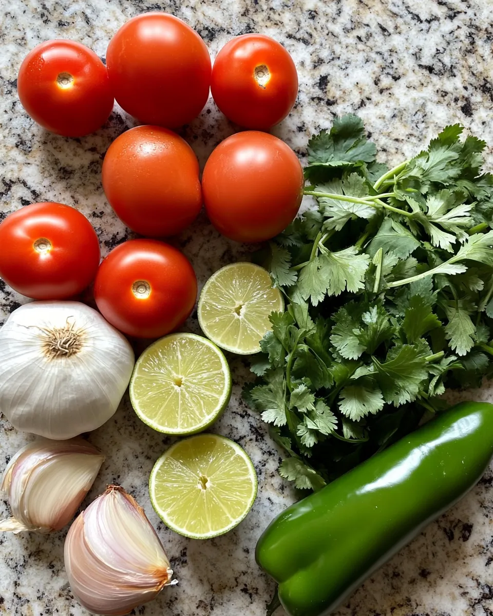 Ingredients for Ignite Your Taste Buds with This Fire Roasted Salsa Recipe