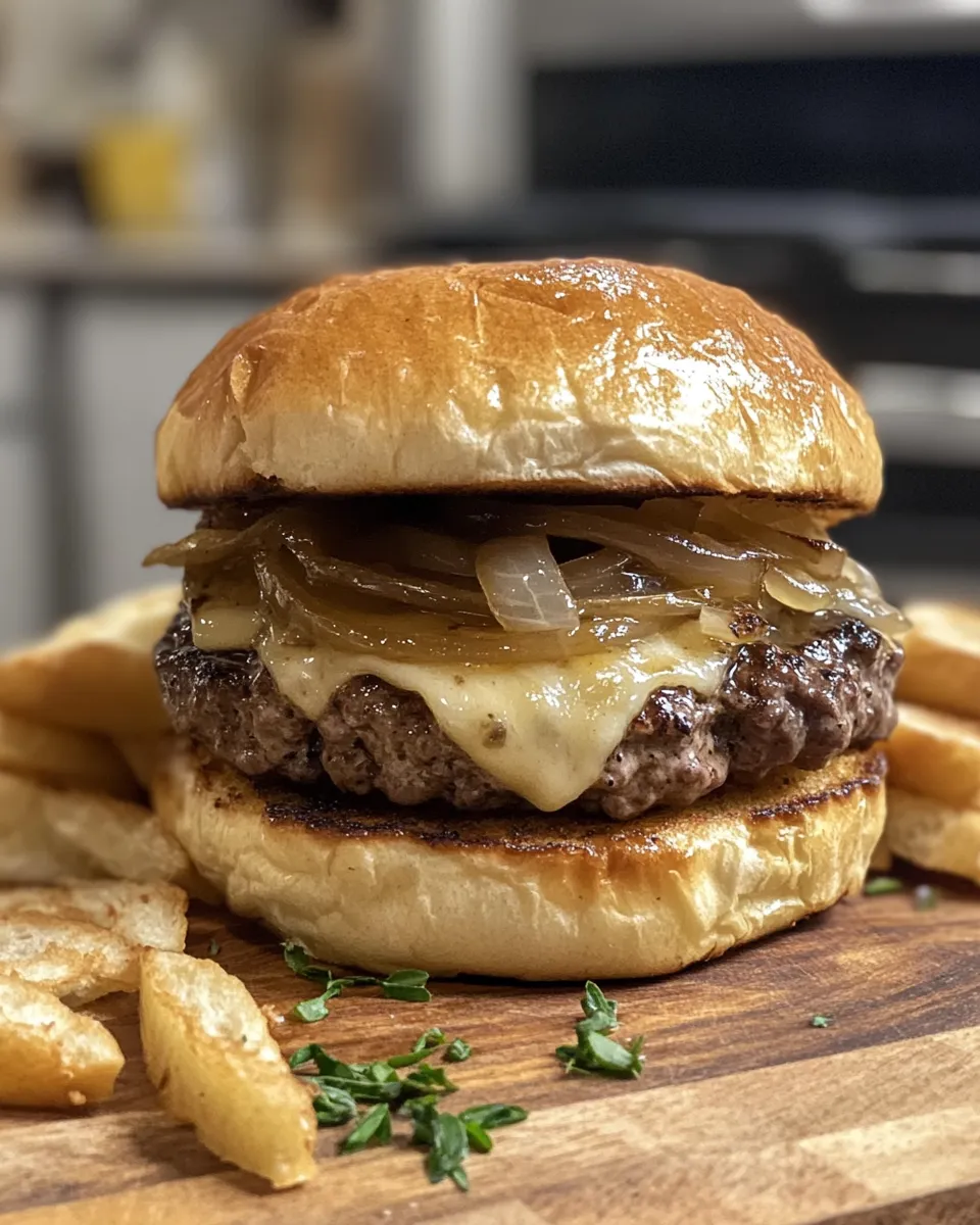 Ingredients for Savor the Flavor: Irresistible French Onion Soup Burgers You Need to Try
