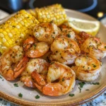 Photo of featured for Savor the Flavor: Garlic Butter Baked Shrimp with Corn Delight