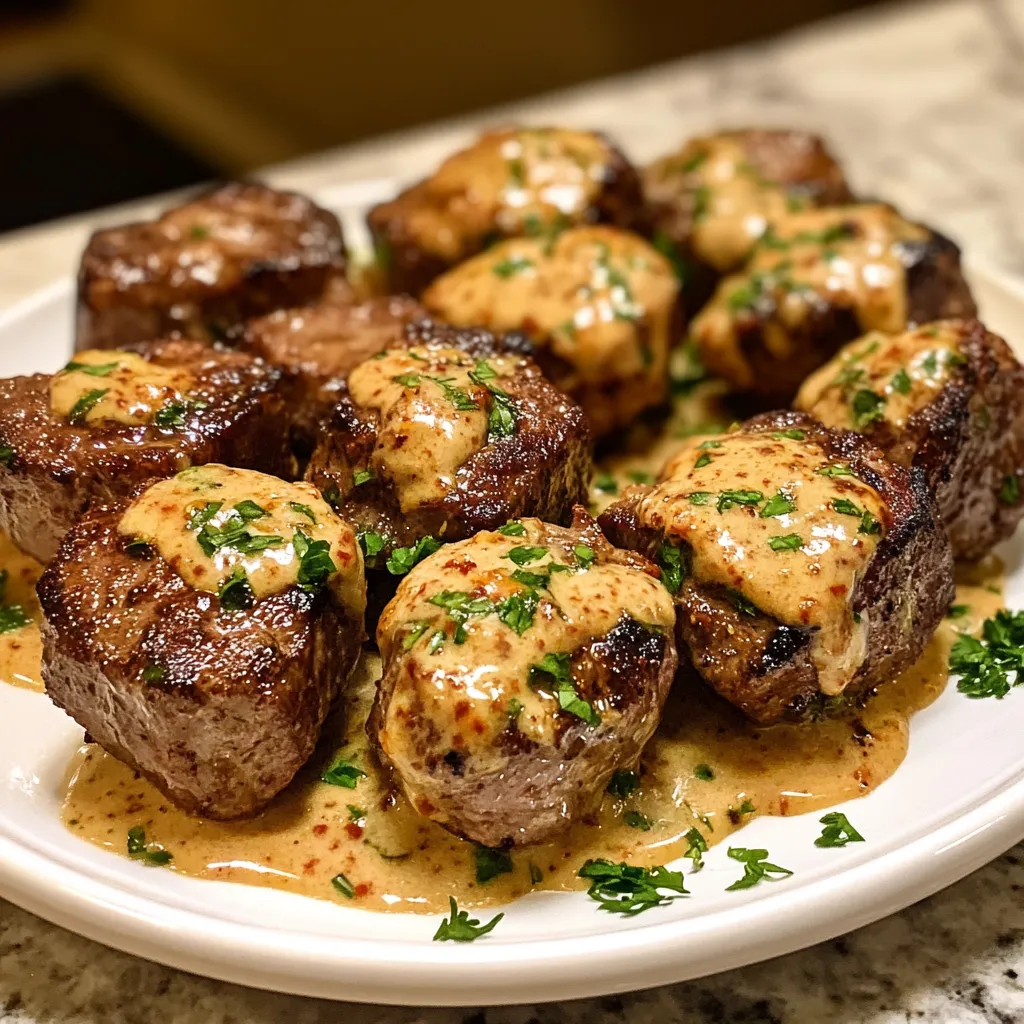 Photo of featured for Sizzle and Spice: Irresistible Garlic Butter Steak Bites with Chipotle Cheddar