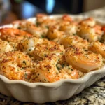 Photo of featured for Savor the Flavor: Irresistible Garlic Parmesan Baked Shrimp Recipe